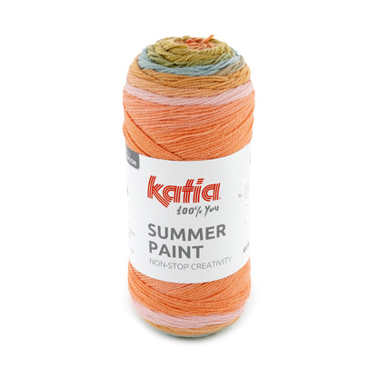 Katia Summer Paint Orange Punch (502)