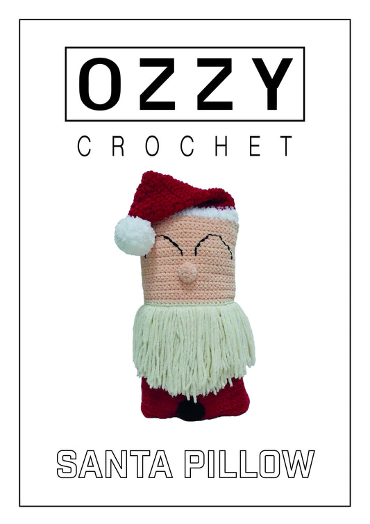 Santa Pillow By Ozzy Crochet (Haakpakket)