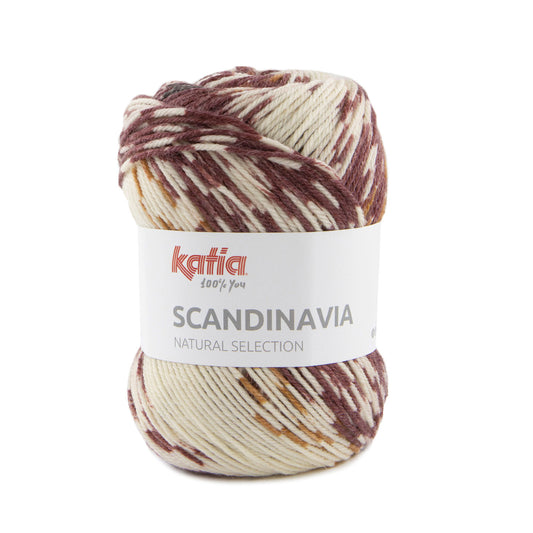 Katia Scandinavia Bordeaux Zwart (354)