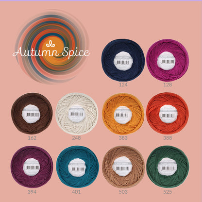 Scheepjes Candy Floss colour pack Autumn Spice