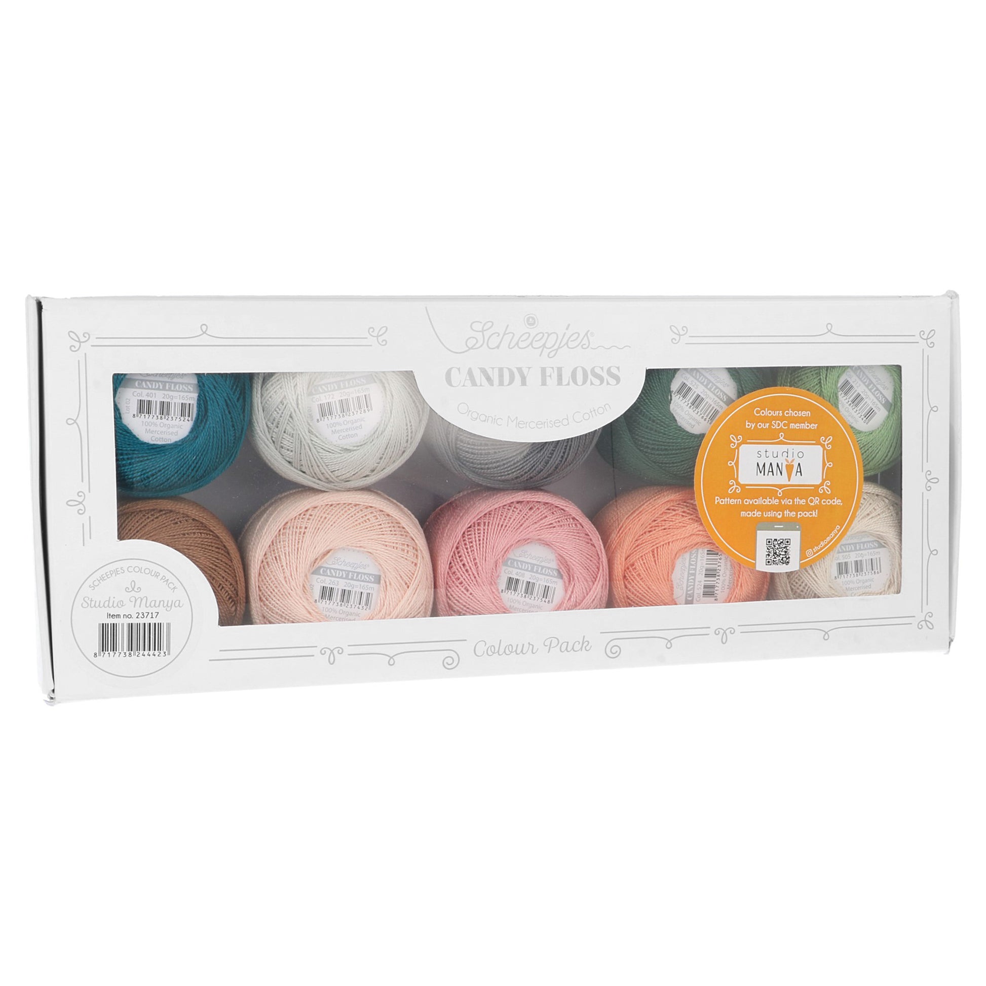 Scheepjes Candy Floss colour pack Studio Manya