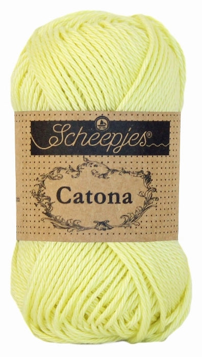 Scheepjes Catona Lemon Chiffon 25g (100)