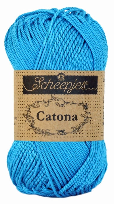 Scheepjes Catona Vivid Blue 25g (146)