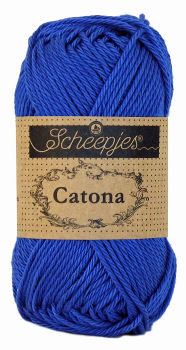 Scheepjes Catona Electric Blue 25g (201)