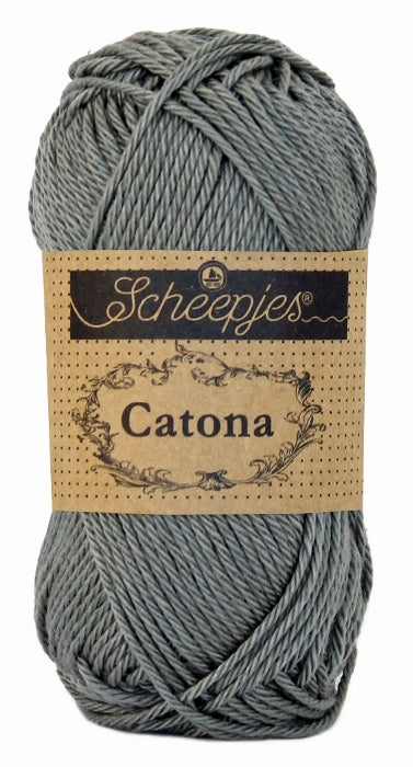 Scheepjes Catona Metal Grey 25g (242)