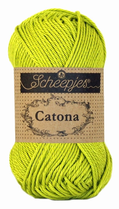 Scheepjes Catona Green Yellow 25g (245)