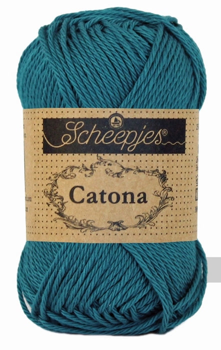 Scheepjes Catona Petrol Blue 25g (400)