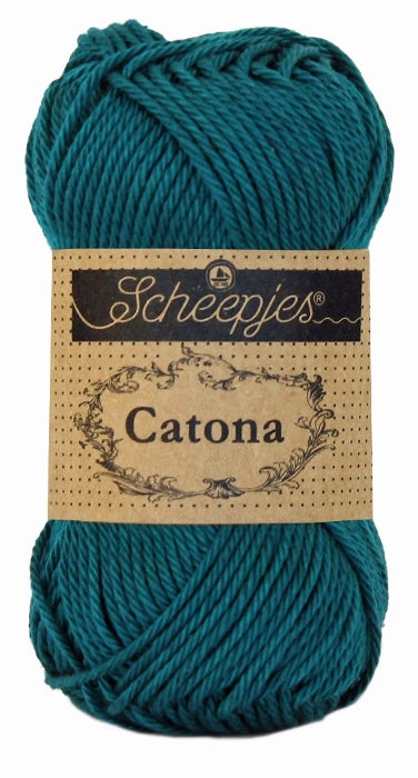 Scheepjes Catona Dark Teal 25g (401)