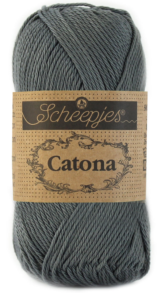 Scheepjes Catona Anthracite 50g (501)