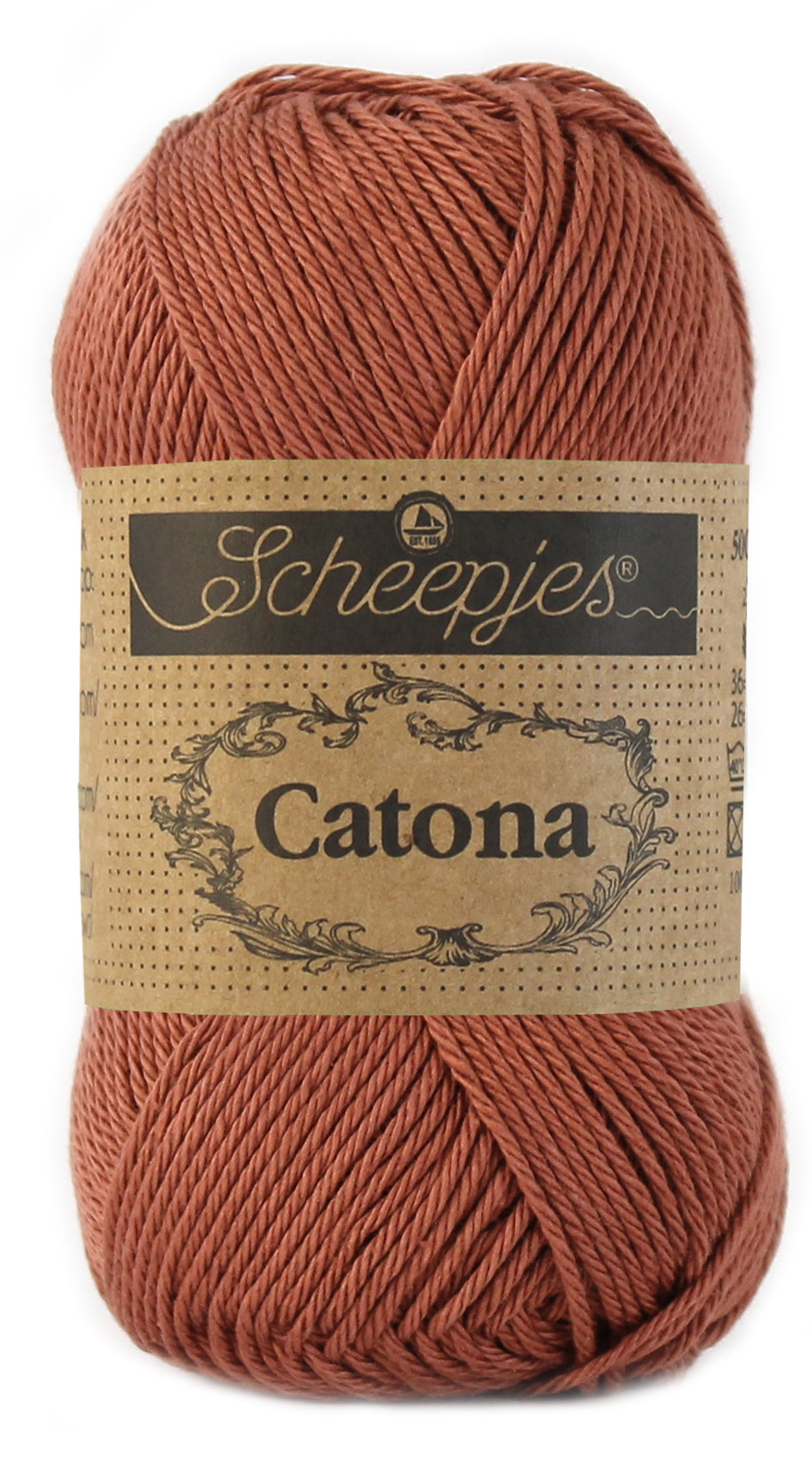 Scheepjes Catona Brick Red 50g (504)