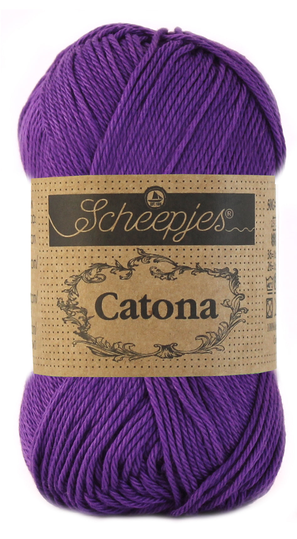 Scheepjes Catona Deep Violet 50g (521)