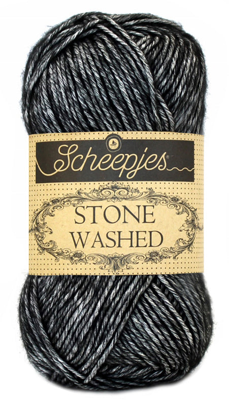 Scheepjes Stone Washed Black Onyx (803)