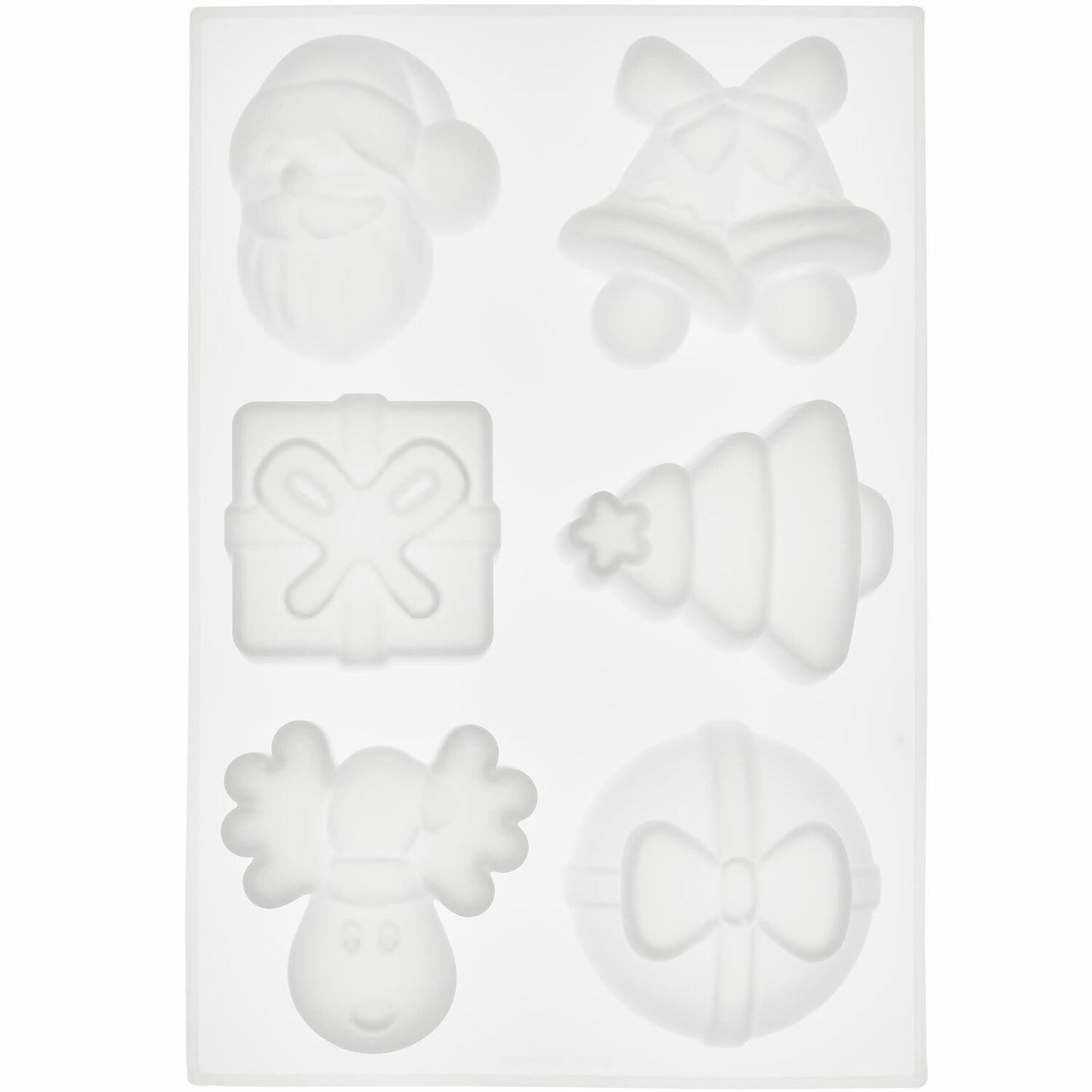 Siliconen gietvorm Kerstvormen (501378)