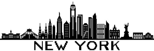 Skyline New York (Haakpatroon)