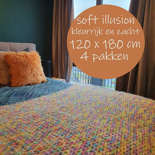 Soft Illusion Deken (Haakpatroon)