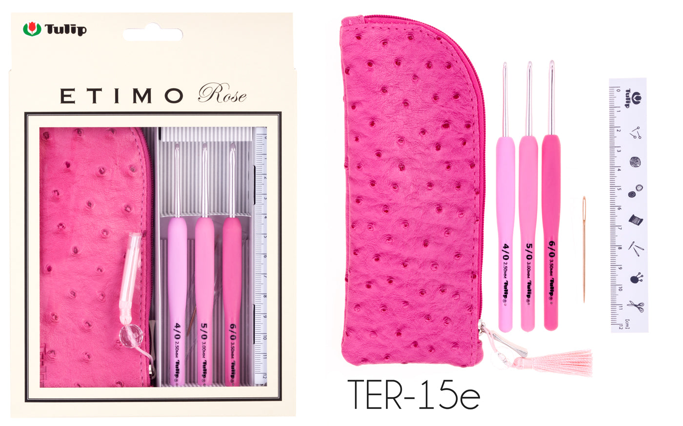 Tulip ETIMO Rose Softgrip Set (3 Maten) 