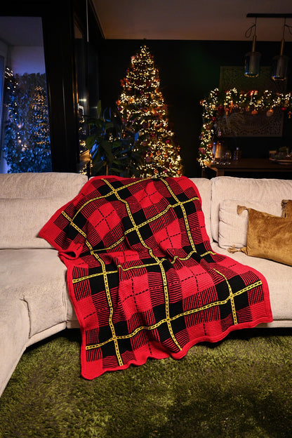 Tartan of the Highlands (The last day with overlay crochet)