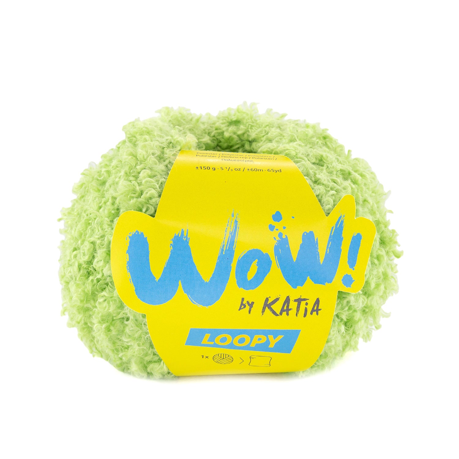 Katia WOW Loopy Lime Green (156)