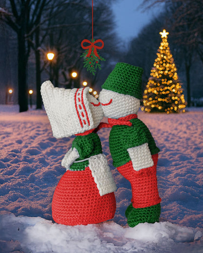 XMAS Kisses / Kussend paar (Heel Holland Haakt)
