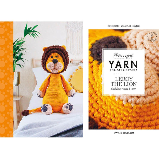 Scheepjes YARN The After Party No 131 Leroy The Lion (Haakpatroon)