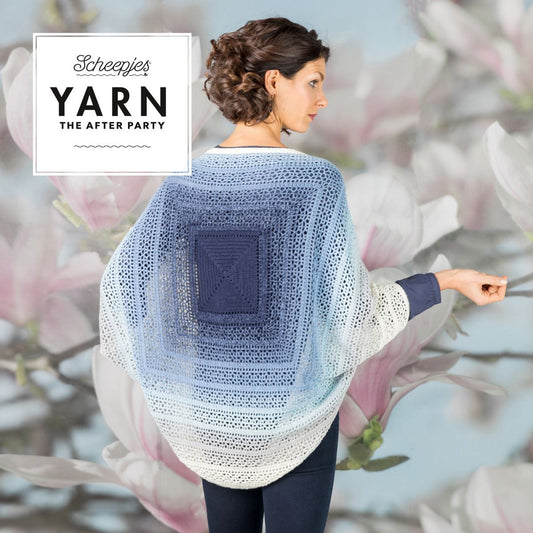 Scheepjes YARN The After Party No 27 Indigo Shrug (Haakpatroon)