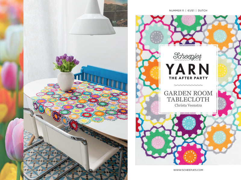 Scheepjes YARN The After Party No 11 Garden Room Tablecloth (Haakpatroon)