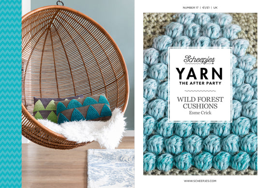 Scheepjes YARN The After Party No 17 Wild Forest Cushions (Haakpatroon)