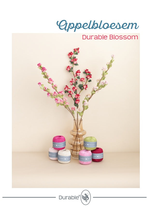 Appelbloesem garenpakket inclusief haakpatroon