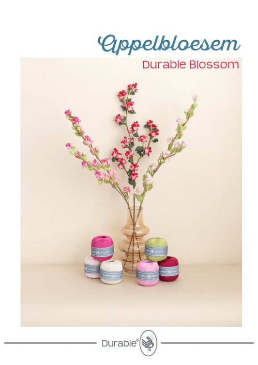 Appelbloesem garenpakket inclusief haakpatroon