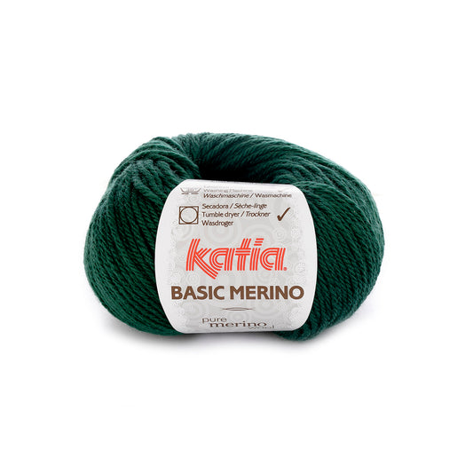 Katia Basic Merino Donker Groen (015)