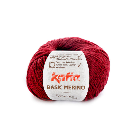 Katia Basic Merino Bordeaux (023)