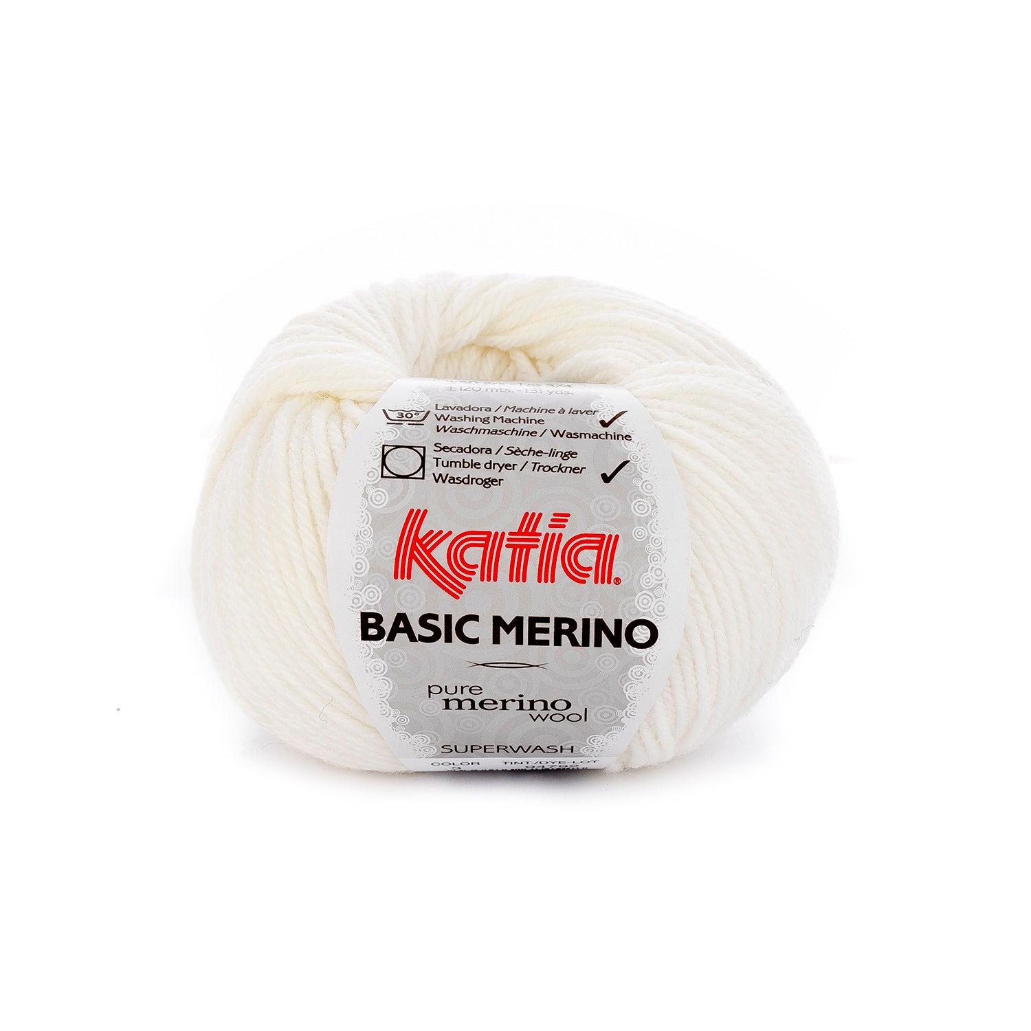 Katia Basic Merino Ecru (003)