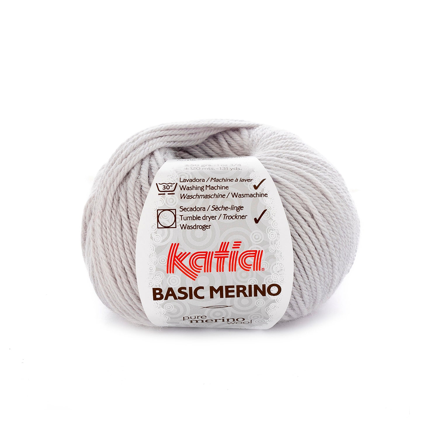 Katia Basic Merino Muisgrijs (038)