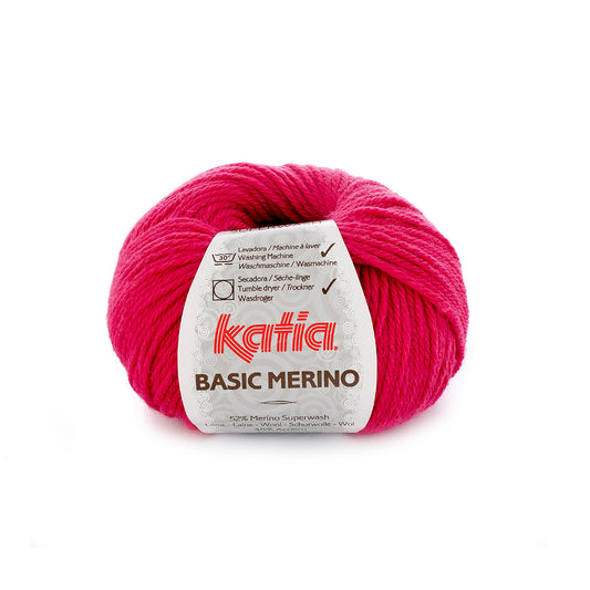 Katia Basic Merino Fuchsia (040)