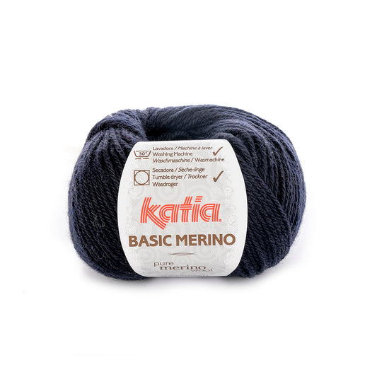 Katia Basic Merino Marine (005)