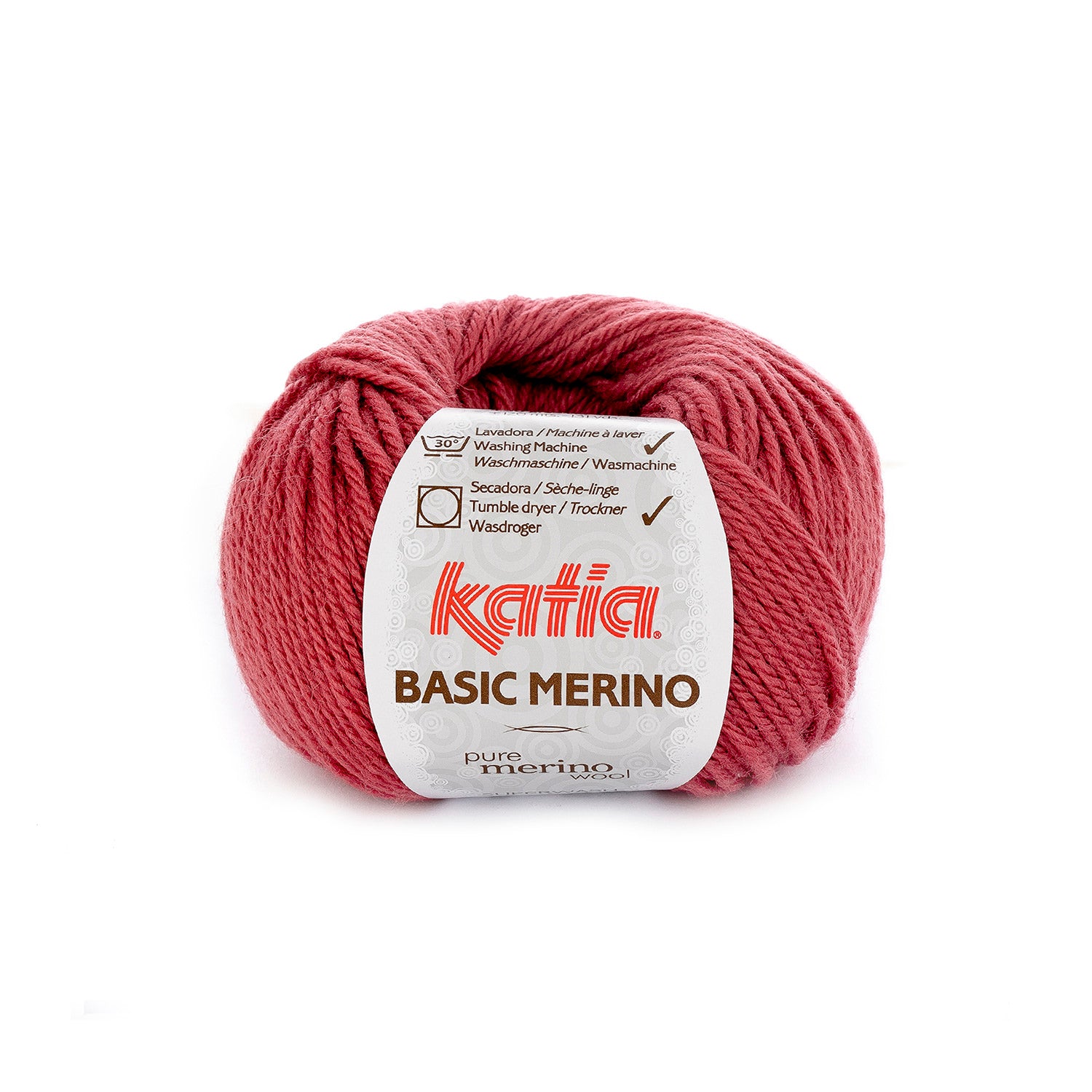 Katia Basic Merino Garden Rose (075)