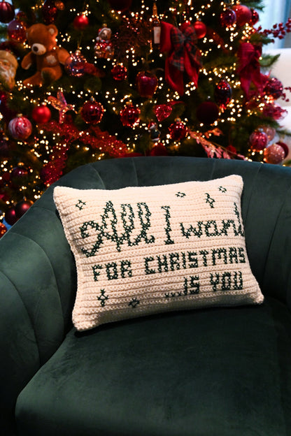 All i want for christmas kussenhoes (Mr. Christmas presents)