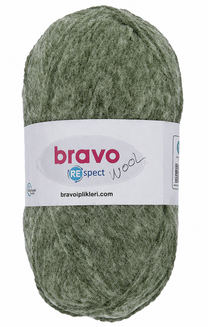 Lammy Yarns Bravo Respect Army (30) (per pak)
