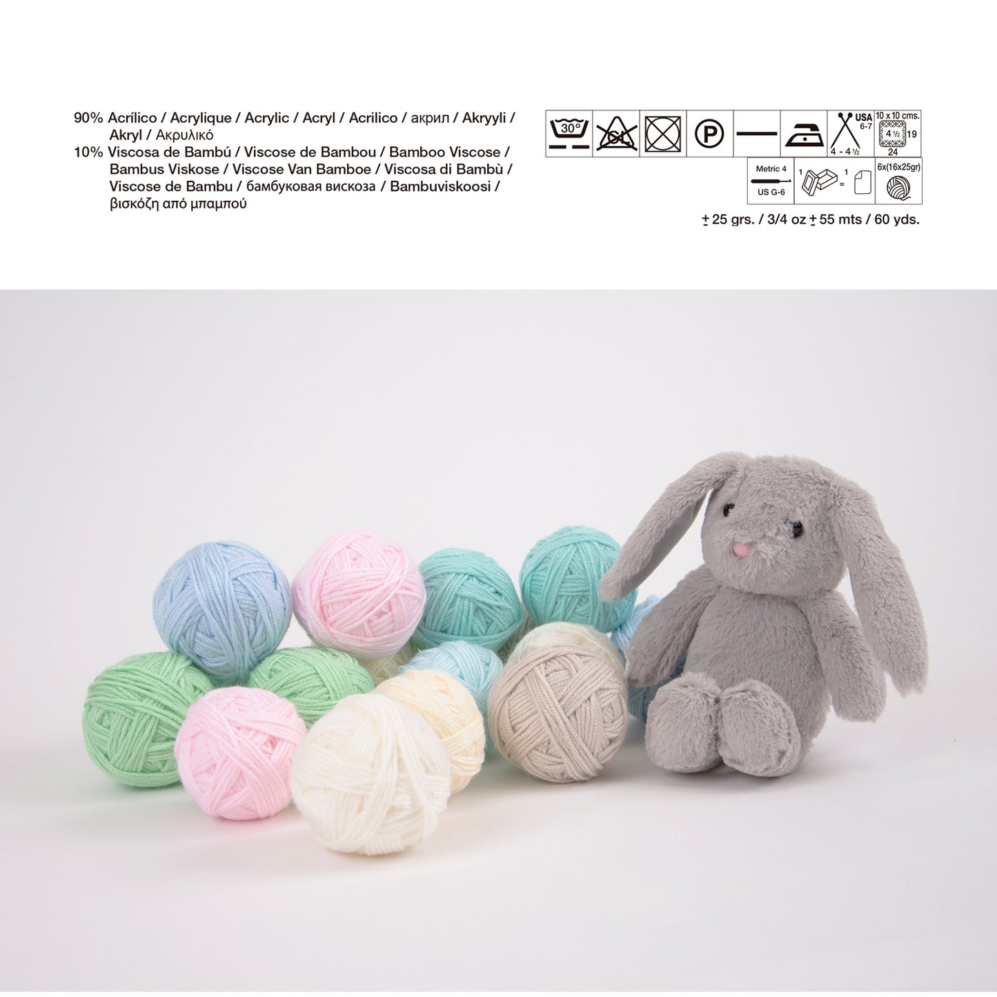 Bunny Blanket Baby Love Haakpakket (katia 2023)