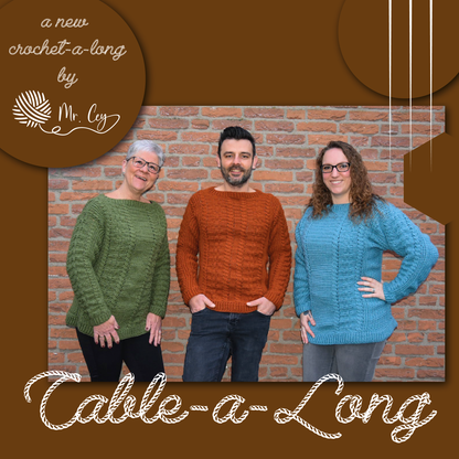 Cable A long Trui Cal By Mr. Cey (maat L)