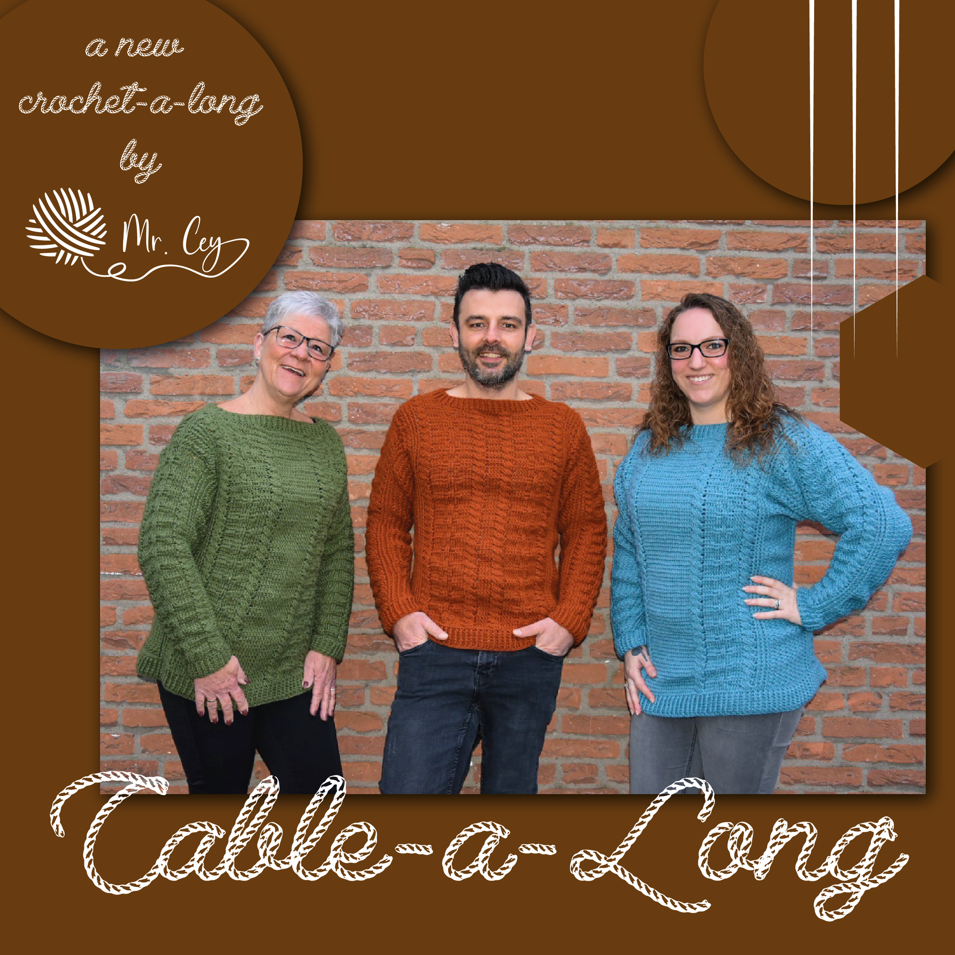 Cable A long Trui CAL (Haakpatroon)