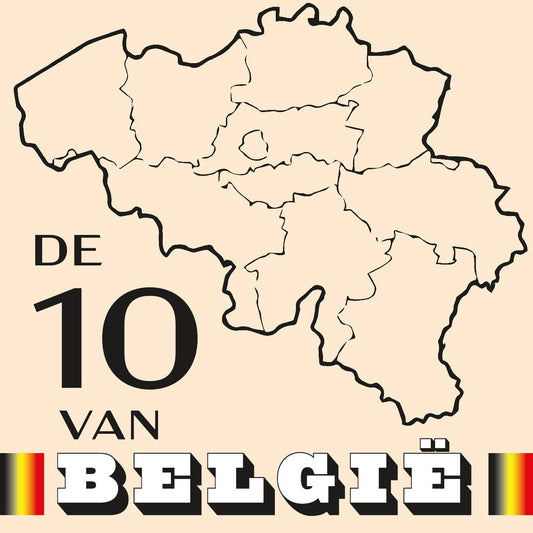 De 10 van Belgie CAL 2021 (Ecru) - Katoen