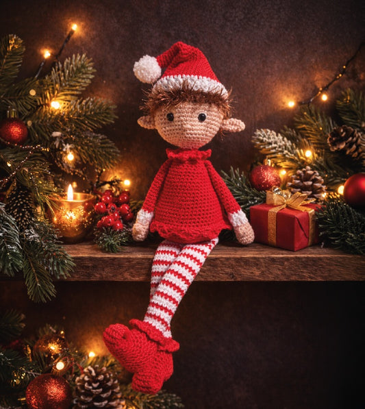 Elf on the shelf naughty or nice (Mr. Christmas presents)