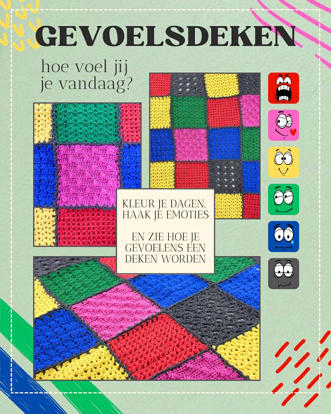 Gevoelsdeken starterspakket (RAINBOW)