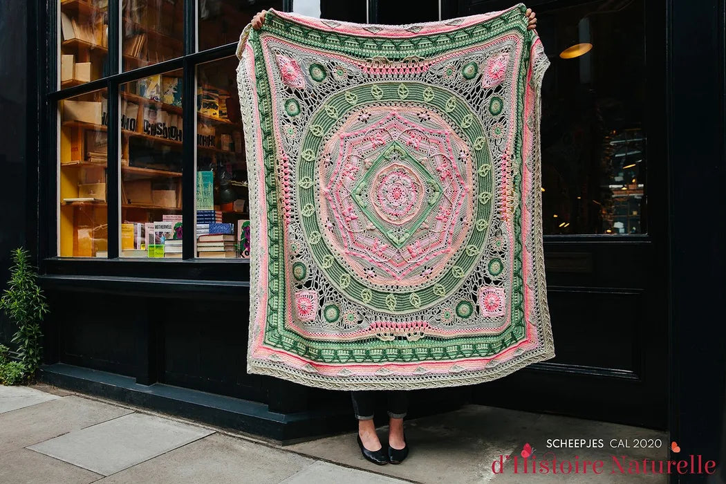 Scheepjes CAL 2020: d’Histoire Naturelle Herbarium