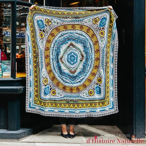 Scheepjes CAL 2020: d’Histoire Naturelle Entomologie