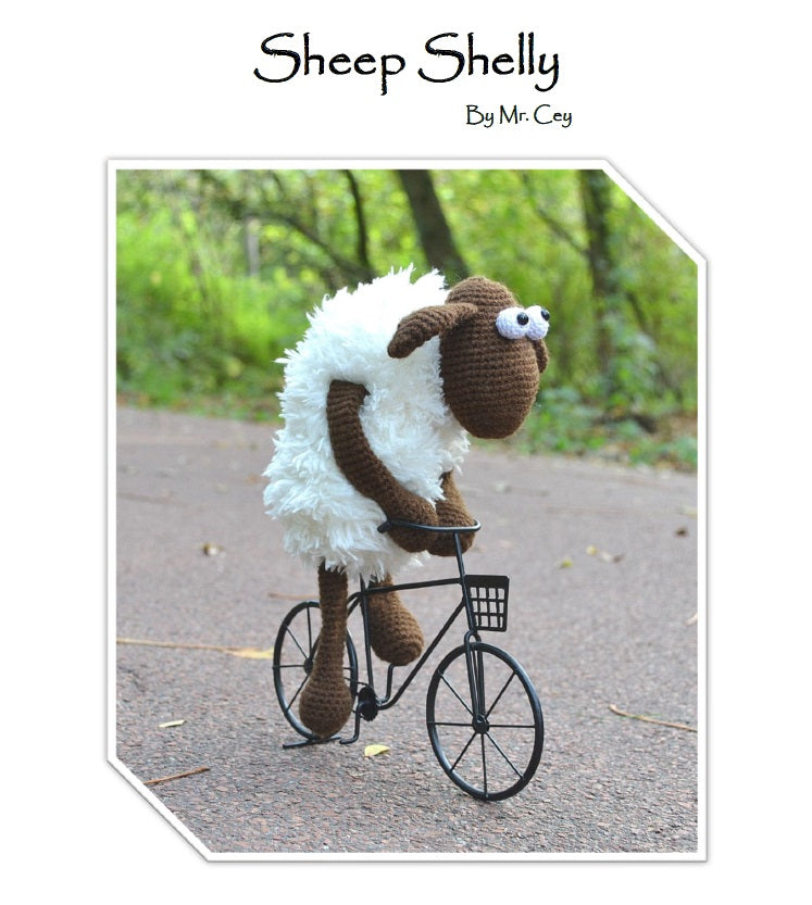 Ceygurumi Sheep Shelly By Mr. Cey (Haakpatroon)