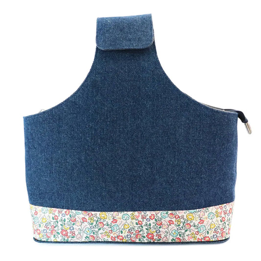 KnitPro Bloom JEANS handtas 38x10x36cm