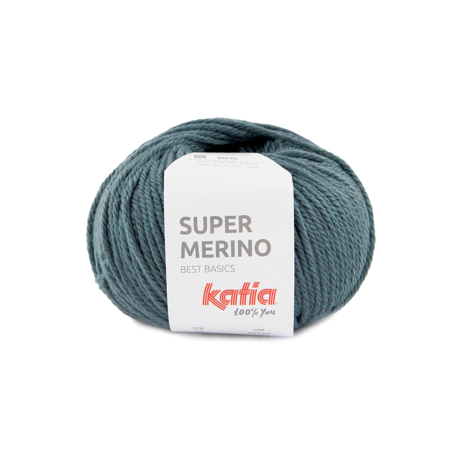 Katia Super Merino Smoked Grey (042)