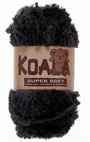 Lammy Yarns Koala Zwart 001